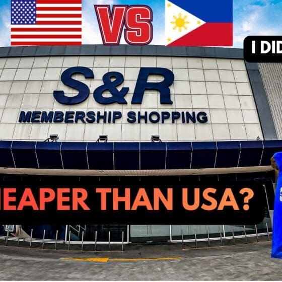Cost of Living in the Philippines: What $371 Buys at S&R in Manila