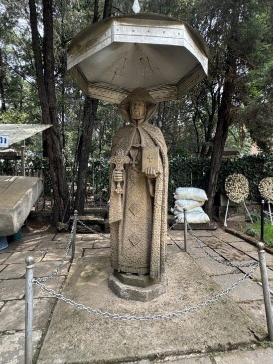 St Paul Statue at St George Church