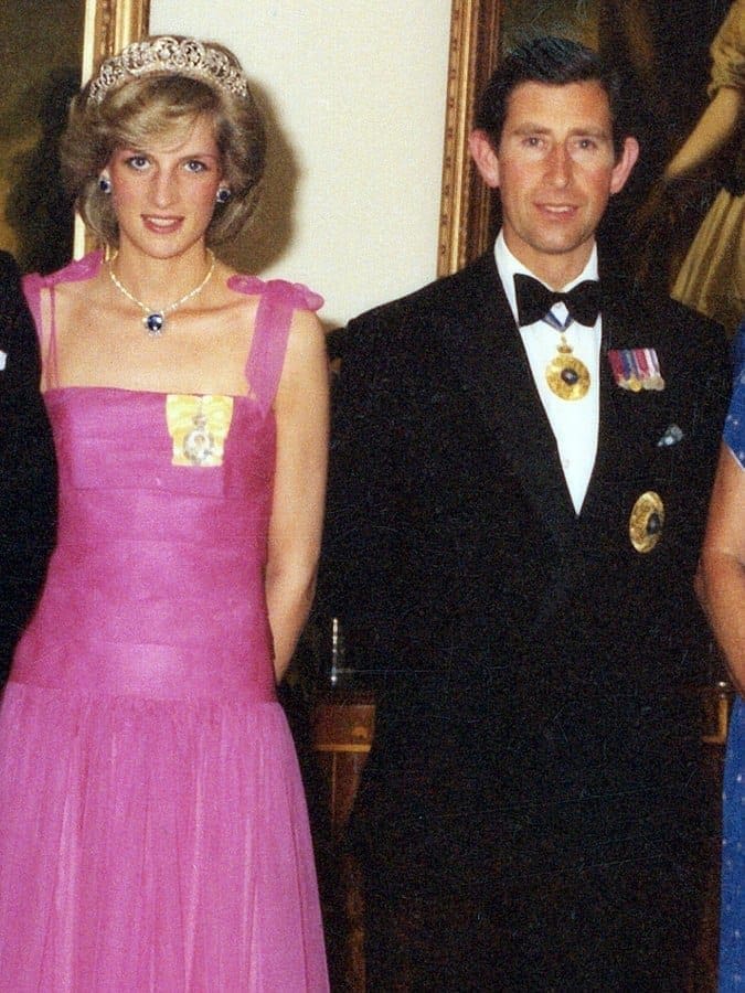 HRH Diana, Princess of Wales with HRH Charles, Prince of Wales during the royal tour of Australia in 1983. Photo: Wikimedia Commons